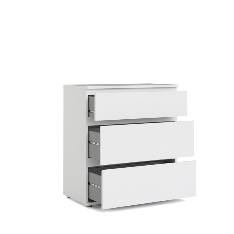 Ilfracombe 3 - Drawer Chest of Drawers, White
