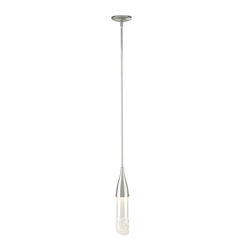 Fritz 1 - Light Single Cylinder Pendant, Sterling