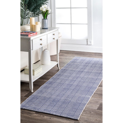 Cotton Chevron Indoor Rug