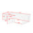 Guerriero Wooden Daybed Frame with Fence-1236834000-1236834006