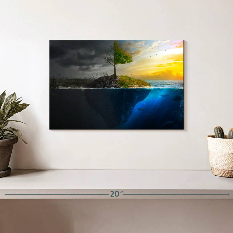 All Climate, 8" H x 12" W