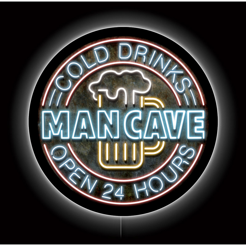 LED MANCAVE Signs