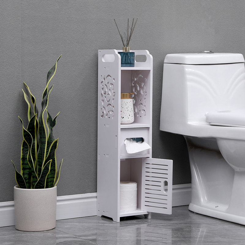 Ozric Wood Freestanding Linen Cabinet