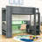 Wood Loft Bed With Desk, Multi-Storage Shelves, LED And Charging Station-1234675835