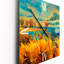 Horloge murale Vibrant Sunset Over Lake-229722605