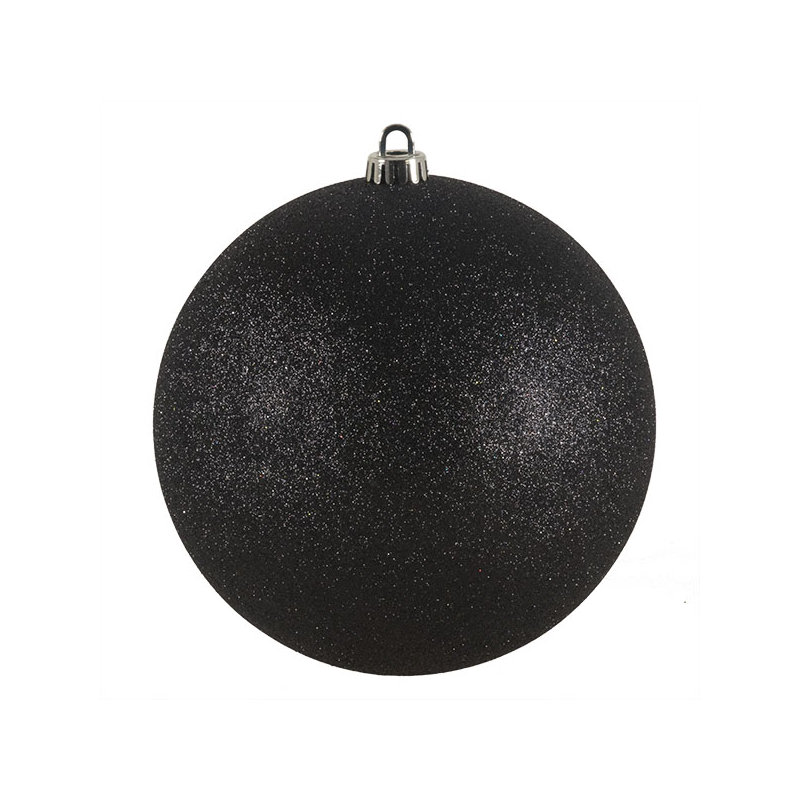 Xmas Bauble, Black, 20cm H x 20cm W