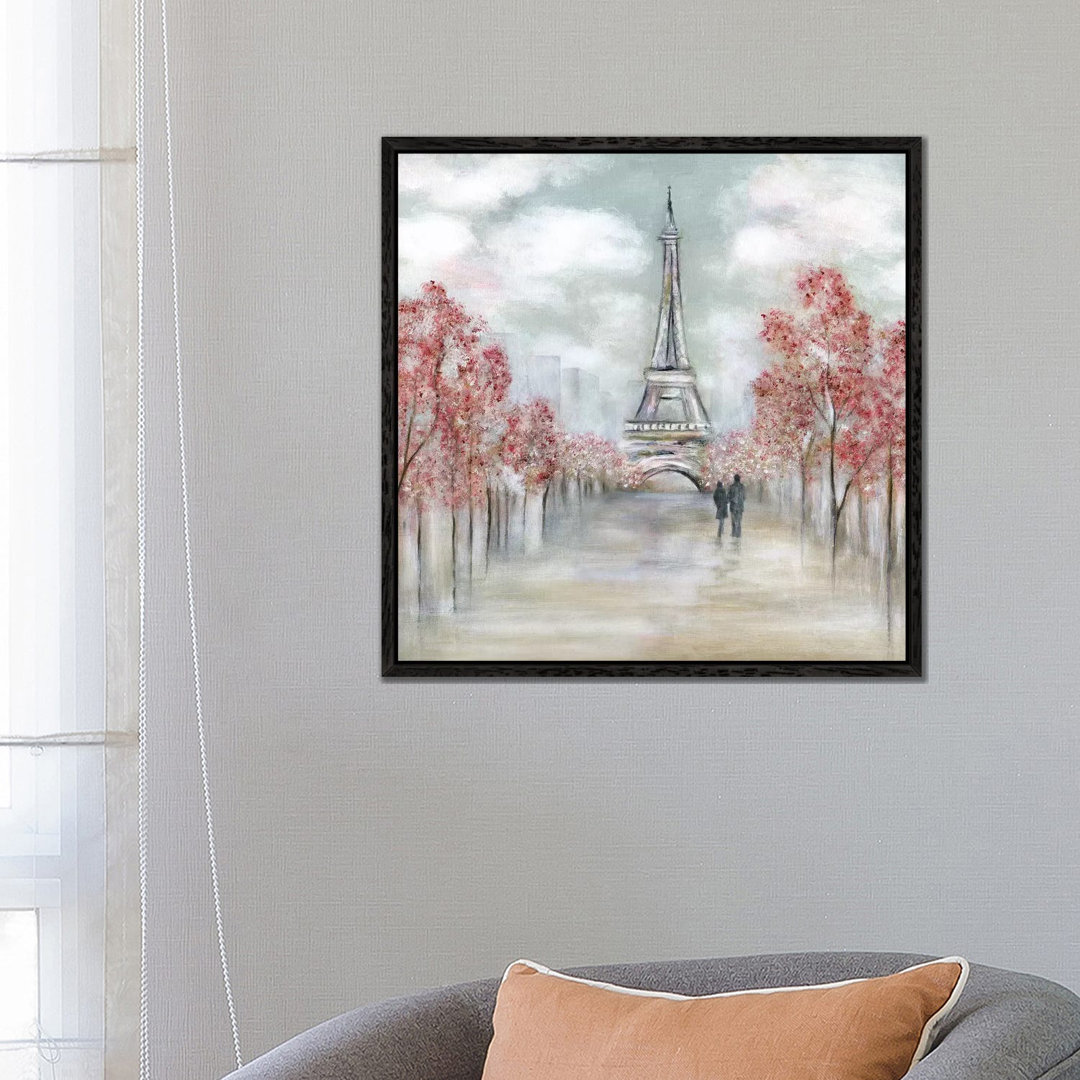 Paris In Springtime von Tava Studios - Galerie-Giclée auf Leinwand