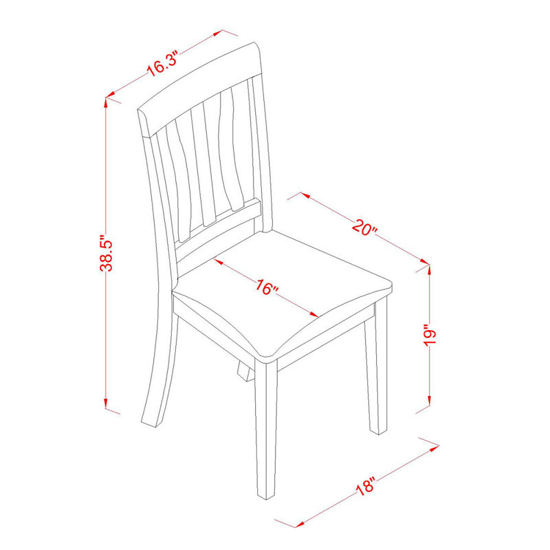 Ensemble de salle à manger Apatow, 9 pièces : table, 8 chaises, Noir / brun