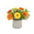 Jaune; orange