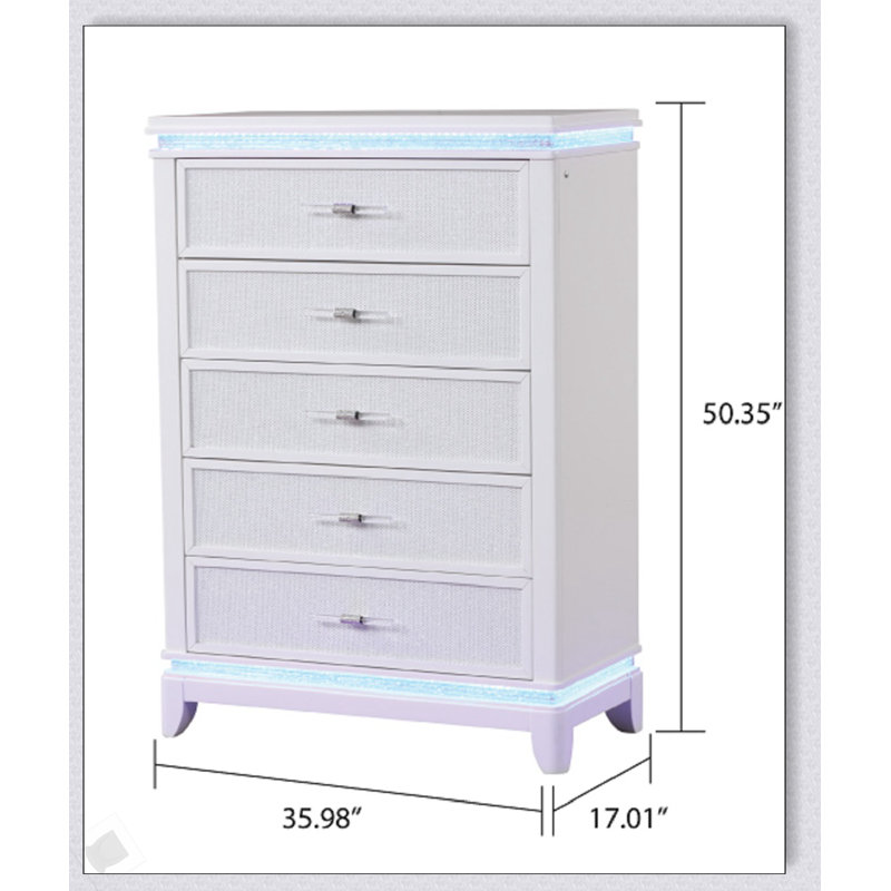 Commode 5 tiroirs Opium