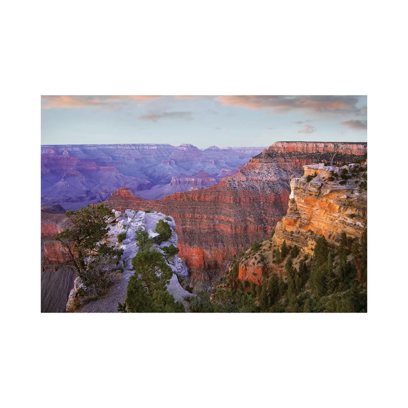 Wotan's Throne From South Rim, Grand Canyon National Park, Arizona by Tim Fitzharris - Wrapped Canvas Print