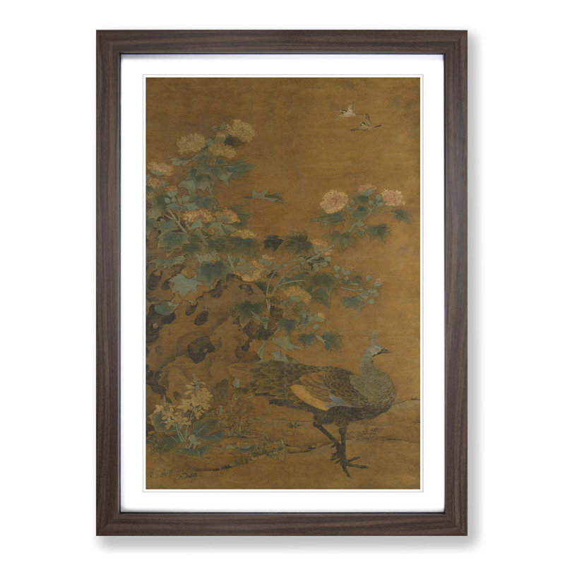 Yao Tingmei - Single Picture Frame Painting, Walnut