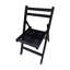Ensemble de 4 chaises pliantes en bois-130094322