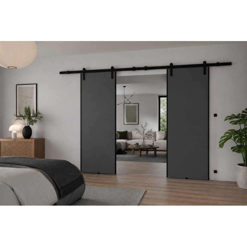 Door, 192cm x 205cm, Dark Grey