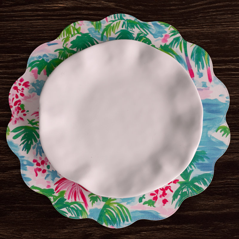 Vida Vinyl Round Placemats