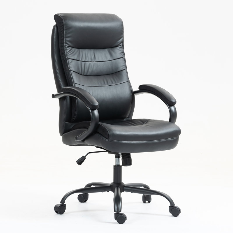 Chaise de bureau moderne à haut dossier avec hauteur réglable et pour réunion - teinture 9131Hj-Kd Comfy