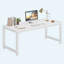 70.8" Executive Office Desk, Modern Computer Workstation With Thick Metal Frame-1743017042