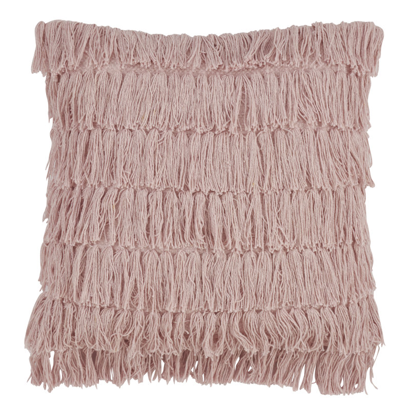 Coussin en coton Harper Collection, Rose