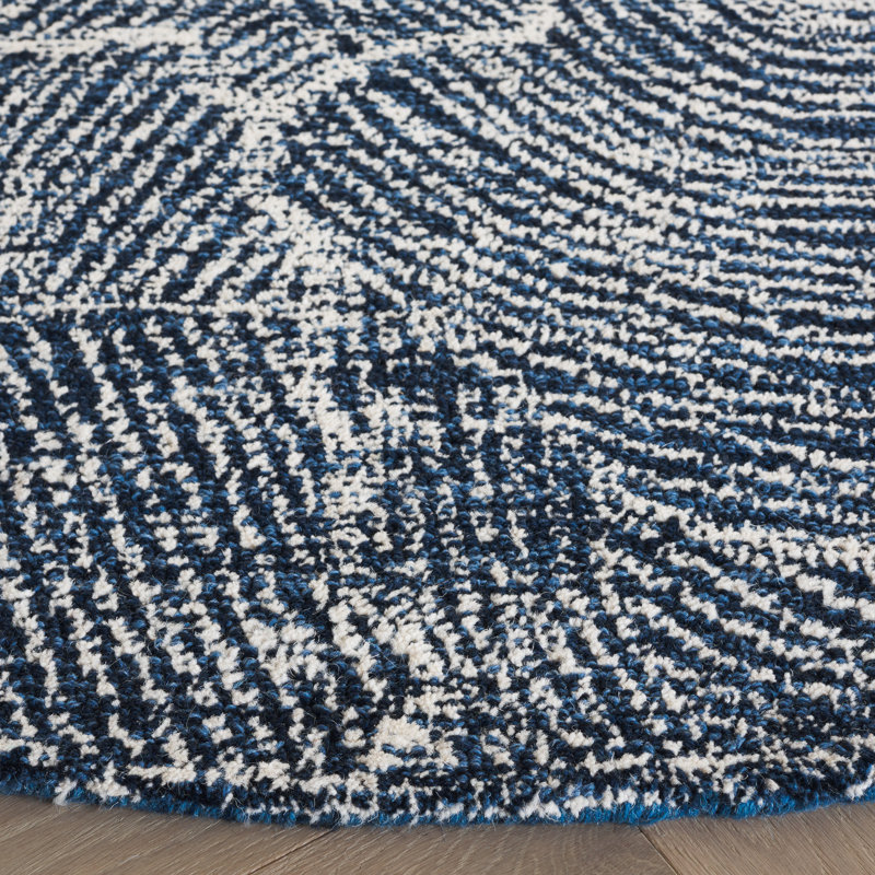 Tapis en laine Mairianne, Rond 6 pi