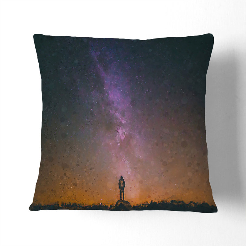 Square Throw Cushion, 40cm H x 40cm W x 15cm D