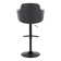 Boyne Swivel Upholstered Adjustable Height Counter Stool with Metal Frame