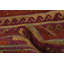 Tapis mauve en laine noué à la main de conception unique 5 pi 2 po x 6 pi 1 po Jisiah