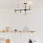 Jeremaiah 4 -Light Fixed Track Track Kit with Dimmable and Adjustable Head-88080443-88080442