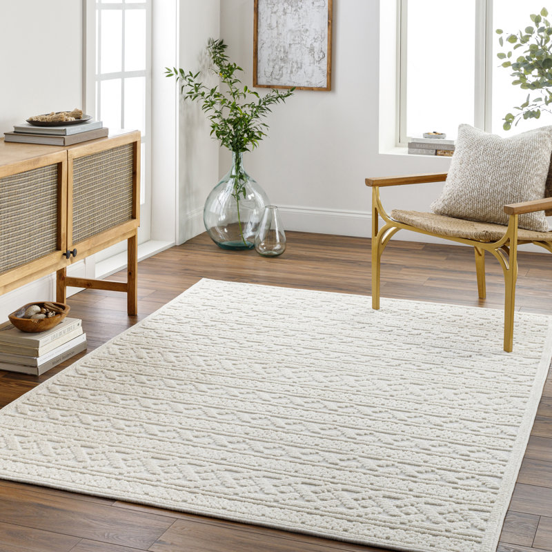 Kahdeja Moroccan Indoor Rug, Rectangle 3'3" x 5'