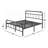 Darrach Metal Platform Bed Frame-1003538836