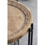 Table d'appoint ronde en bois
