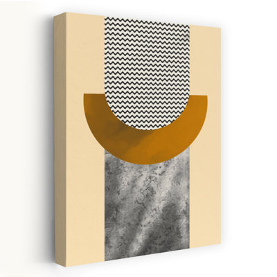 Modern Geometric Arch Abstract Contemporary Geometric Architecture Wall Art Print