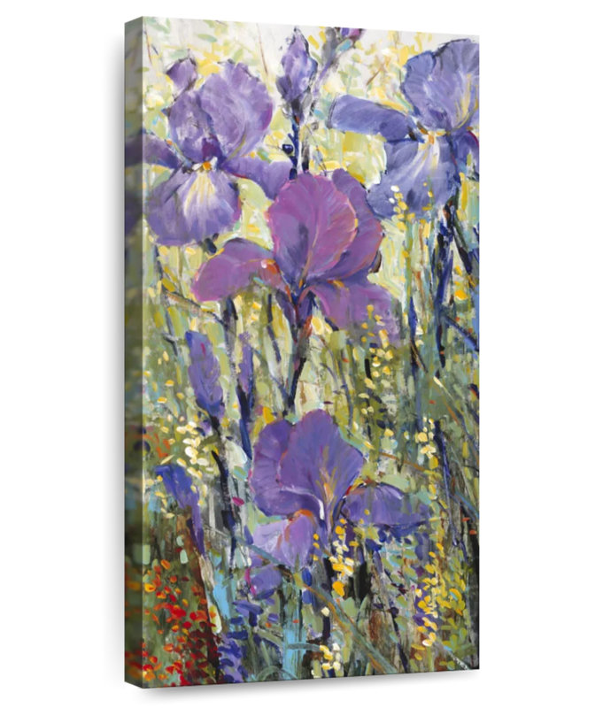Iris Field I, 24" H x 12" W