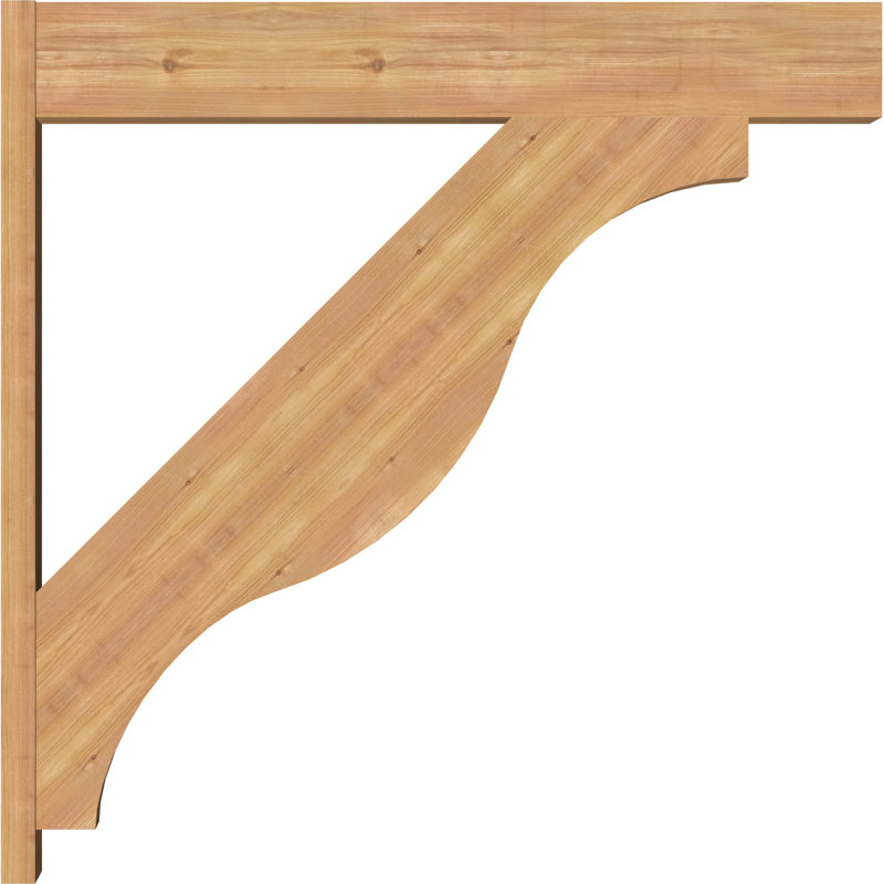 Jeu de blocs Funston, P 42 po x H 42 po, 7 1/2" W Western Red Cedar (Smooth)