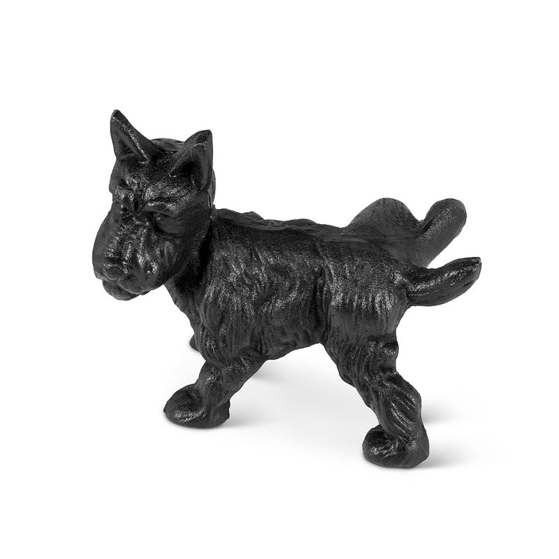 Scottie Dog Iron Weighted Floor Stop