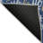 Machine Washable Indoor/Outdoor Snowflake Ho Ho Ho Xhevrie Navy Rug-268250734