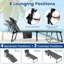 Chaise longue inclinable 76 po Leva-1638431626