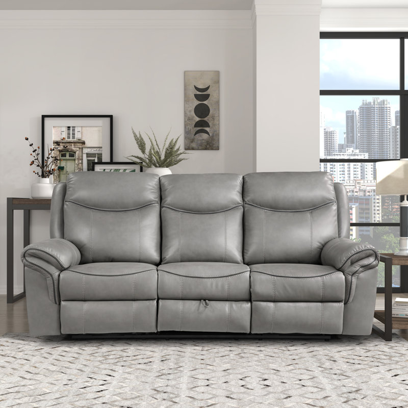 Canapé inclinable 88,5 po Bayshore, Gris