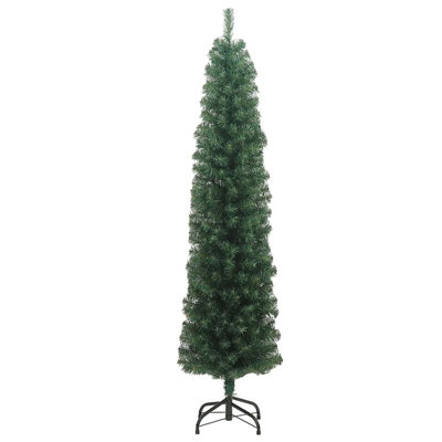 Slim Artificial Christmas Tree