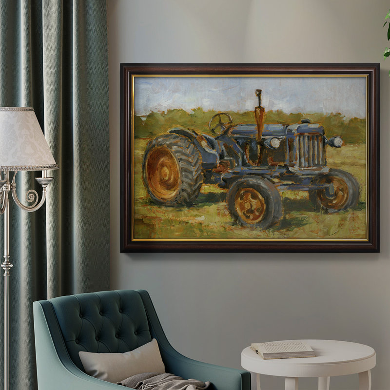 Rustic Tractors III, toile encadrée de qualité supérieure - prête à être accrochée, H 16 po x l 20 po x P 1 po