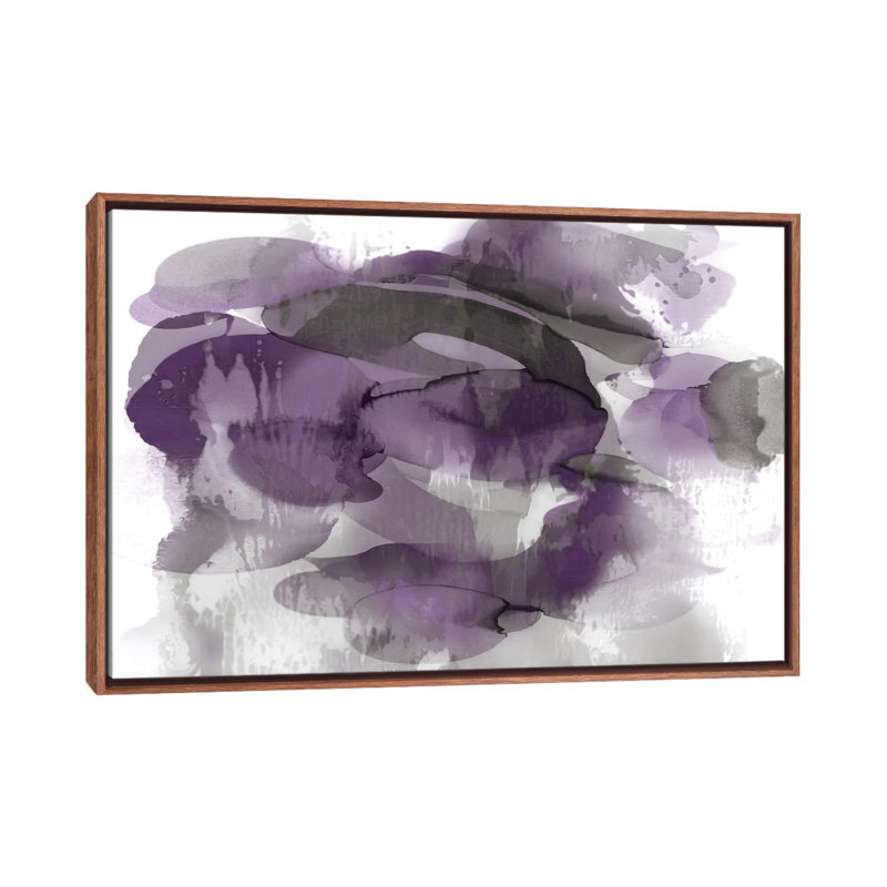 «Flow II» par Kristina Jett - reproduction d'art sur toile tendue, H 18 po x l 26 po, Impression encadrée sans passe-partout
