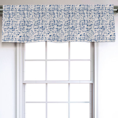 Sateen Ruffled Window Valance