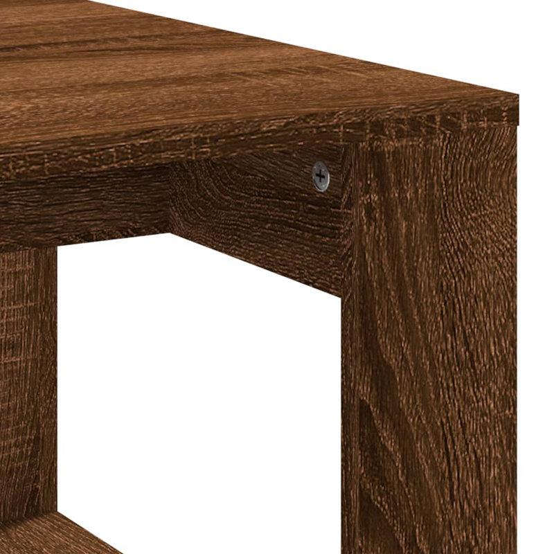 Table basse simple Blundell, Chêne brun