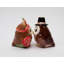 Pilgrim And Indian Owl Salt And Pepper Shaker Set