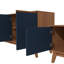 Ensemble de meubles de salon 2 pièces avec meuble télé 3 portes et buffet 4 portes-130451859