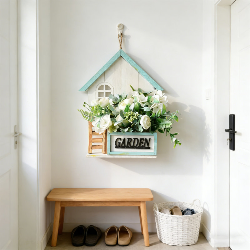 Wall-Mounted Artificial Flower