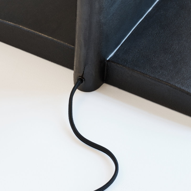 Lotura LED Floor Lamp, Museum Black