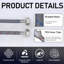 1/2 In. Compression X 1/2 In. Compression X 20 In. Braided Nylon Stainless Steel Faucet Supply Line (2 Pack)