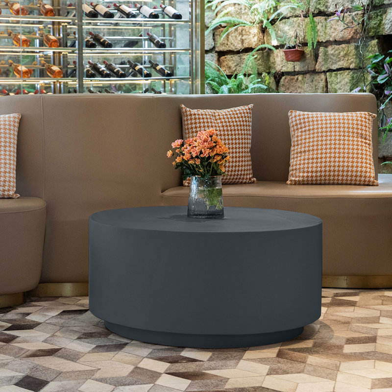 Rome GRC Coffee Table, Slate Black