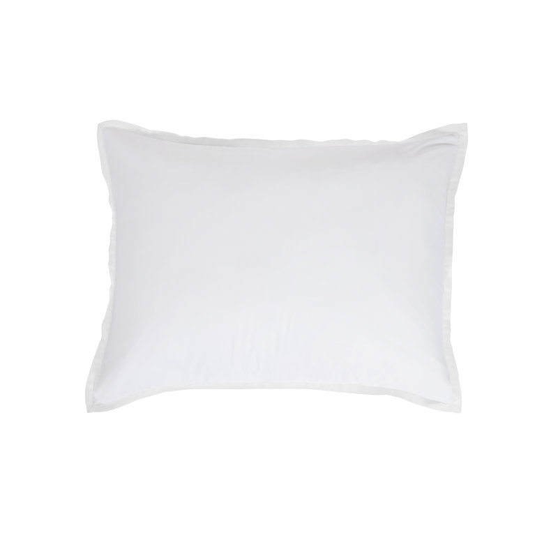 Langston Duvet Cover, King Duvet Cover + 2 King Shams, White/White