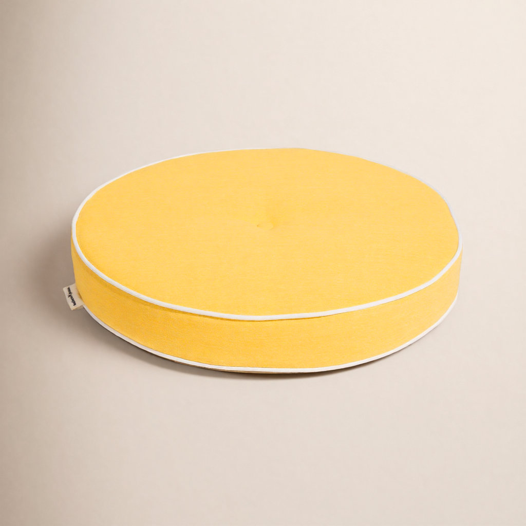 Rivie Accent Pillow, Yellow